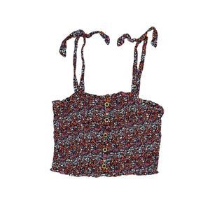 Patrons of Peace Womens Small Multi Color Fitted Halter Tube Top